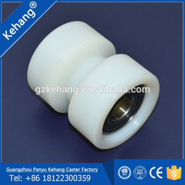 Nylon white Bearing Pulley Wheel / Nylon Guide Wheel for industrial equipment/ OEM guide roller