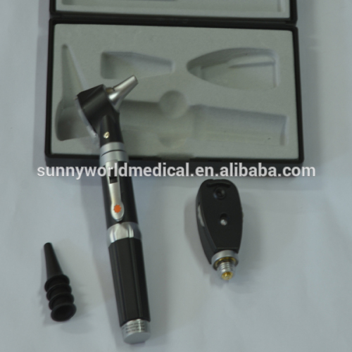 SW-OT17 medical CE ISO approved otoscope ophthalmoscope set