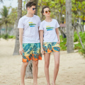 Fashion Printed Beach Men Breathable Quick Dry Custom LOGO beach pants women