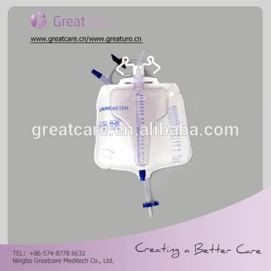 urine bag urinary drain bag urine meter 2600ml+200ml