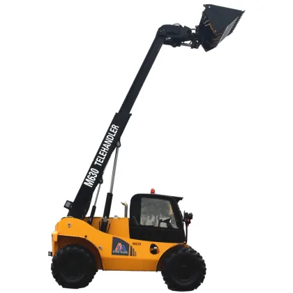 China Manitou Mini Telescopic Forklift Loader 3 ton 4x4 6m Height for Sale