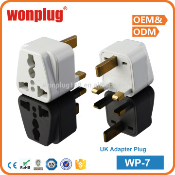 free sample universal high quality uk 3 pin plug adapter power ac adapter plug