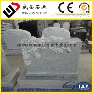 G603 granite monument, China grey granite headstone