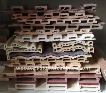 High Output WPC(Wood Plastic Composite) Extrusion Mould for PVC Profile with JWELL/JINHU/BEIER Machinery