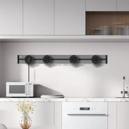 Biqio Hidden Embedded Track Socket Recessed Rail Sockets