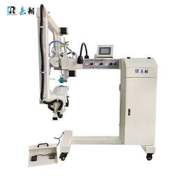 Dual Hot Air Heat Melt PVC Welding Machine for Reinforced Sheets