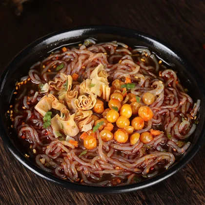 Wholesale Hot-Selling Low Carb Instant Noodles: Konjac Noodles with Hot and Sour Flavor as Meal Replacement
