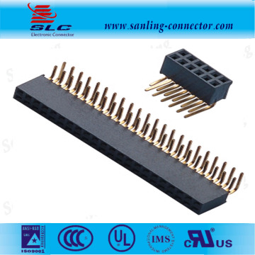 Right Angle Female header 2.0mm plastic Height6.35 mm Female header