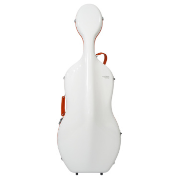 White Big Brand OEM Hard Case for 4/4 Full Size Carbon Fiber Cello Case
