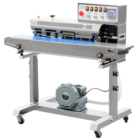 Hualian High Speed Nitrogen Gas Flushing Continuous Band Chips Sealer Bag Sealing Machine