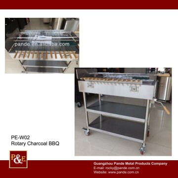 Commercial Outdoor Charcoal Grills With Rotisserie For Chicken