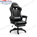 Back PU Leather Office Chair With Massage Function