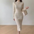 Robe de bodycon de pull pour femmes