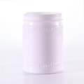 Opal White Glass Jars For Candle or storage