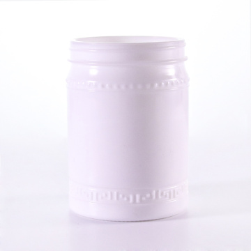 Opal White Glass Jars для свечи или хранения