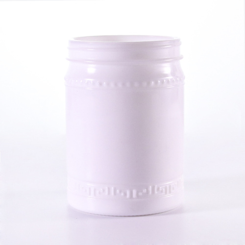 Opal White Glass Jars для свечи или хранения