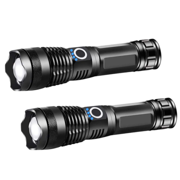 2022 Jualan Panas XHP50 1000 Lumens Ultra Bright Micro USB 18650/3*AAA Obor boleh dicas semula Zoomable
