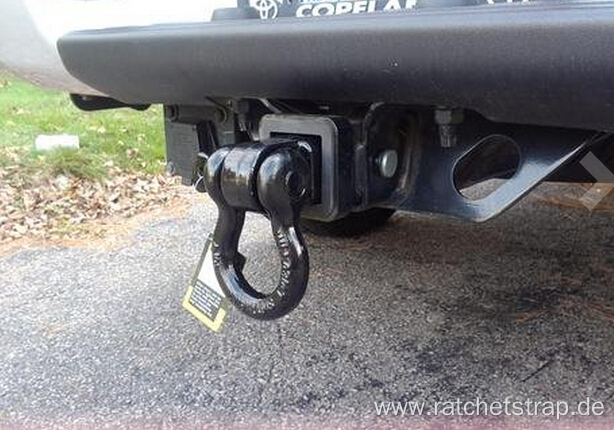 Towing Receiver Hitch D-Ring with 3/4-Inch Shackle