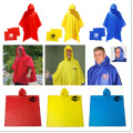 PVC Rain poncho with customized logo printing