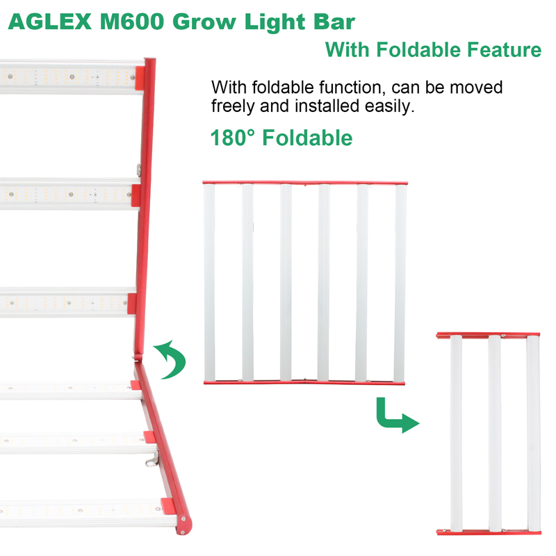 Aglex m600 us freies verschiffen wachsen licht 600w