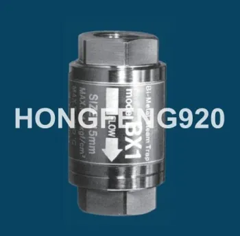 Stainless Steel Bimetallic Thermostatic Steam Trap 0.01 - 1.8 Mpa