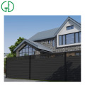 Garden Pool Horse Wood Panel Aluminum Fence