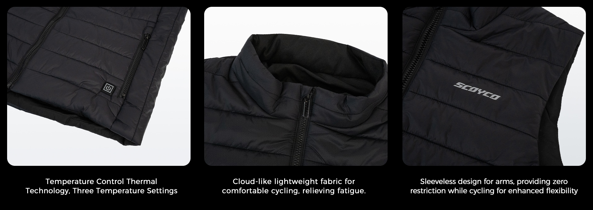 rechargeable heated vest