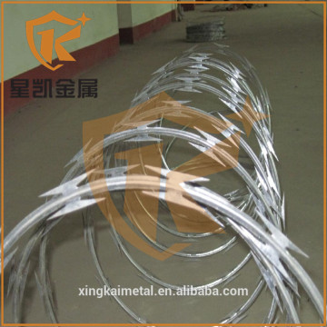 concertina razor wire galvanized razor barbed wire