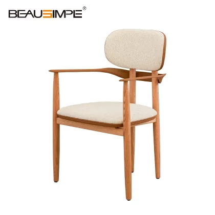 Light Luxury White Oak Leisure Chair