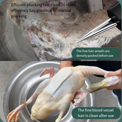 Chicken/Duck/Goose Poultry Feather Plucker for Farms