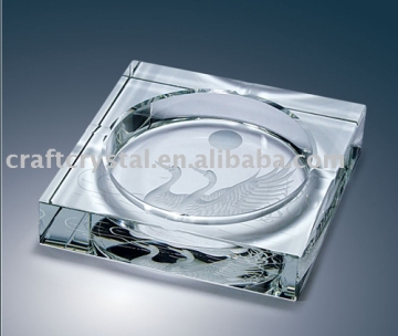 150MM crystal ashtray