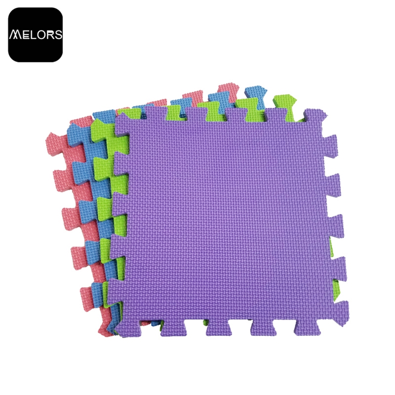 Colorful EVA Plain Puzzle Mat For Kids Playing