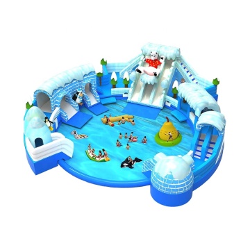 Best Price Commercial Inflatable Water Park Slide and Pool