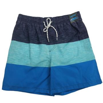 BRIGHT AQUAMARINE BOY'S SWIM SHORTS