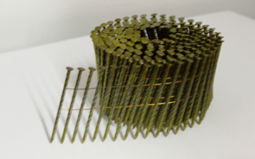 Galvanized Pneumatic Screw Shank Coil Pallet Nails