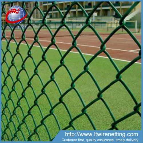 Cheap privacy slats 9 gauge chain link fencing for sale