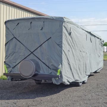 Standard Gray Toy Hauler RV Cover