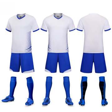 Camisa de equipo de fútbol con cuello en v de nuevo diseño