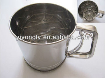 5-Cup Spring-Action Stainless Steel flour Sifter