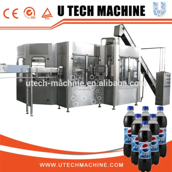 carbonated drink cola gas water filling plant/soft drink filling machine