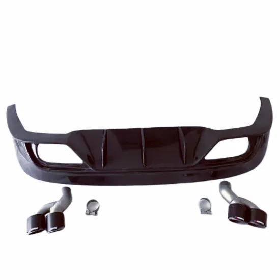 Jaguar F-PACE Carbon Fiber Rear Diffuser Kit