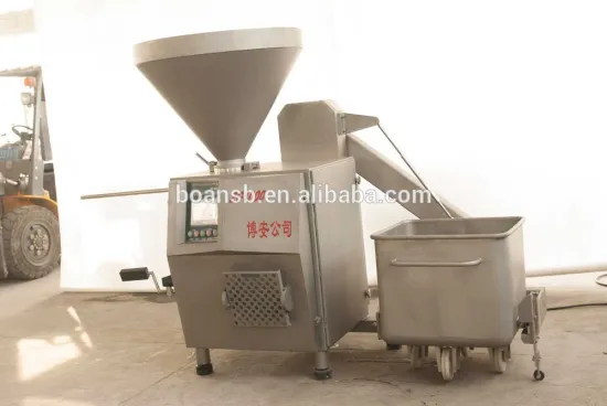 New designed Automatic stainless steel sausage making machine piston type sausage filling machine manufacturer