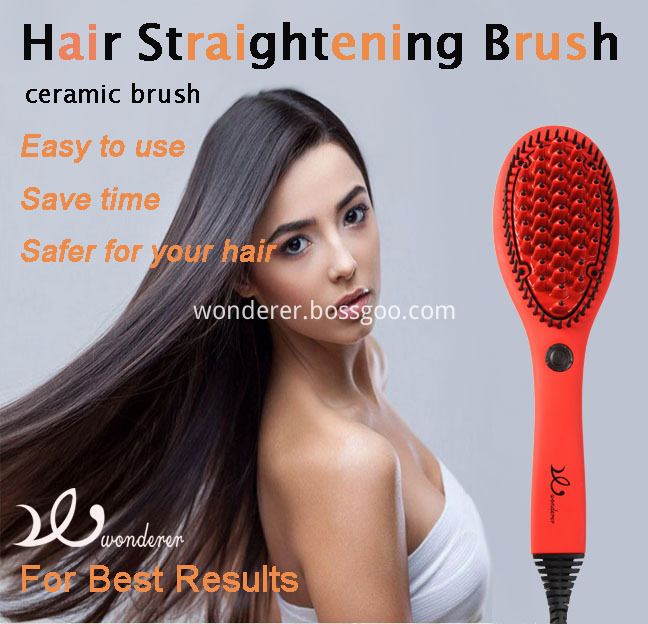 Hair Straightening Brush