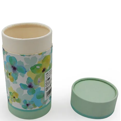 Fresh Design Paper Tube Gift Box for Tea