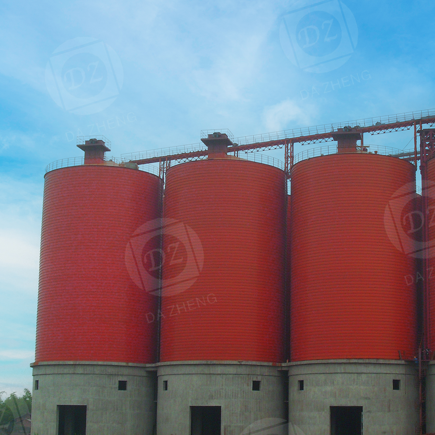 Metallurgical Ore Powder Stockpile Warehouse
