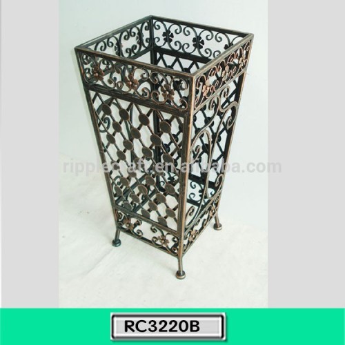 Classical Wrought Iron Garden Umbrella Stand, High Quality Classical