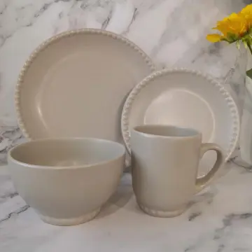 16pc Ceramic Stoneware Dinnerware Sets