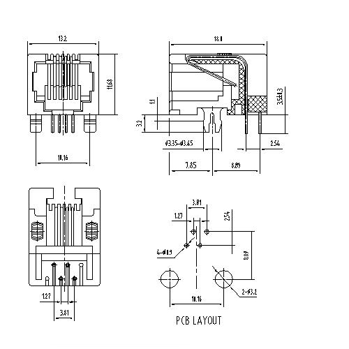 ATRJ5321-6P4C-X-A-A