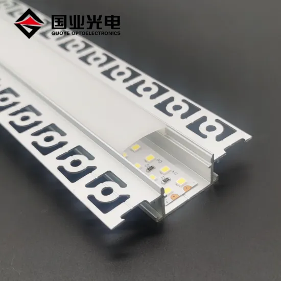 6063 Aluminum Extrusion Profile for Gypsum Ceiling LED Lighting