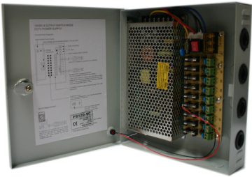 9 CH 5A CCTV Camera Power Supply Box 12V DC (RX-PS60-9C)